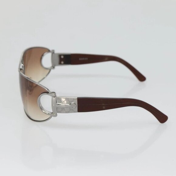 GUCCI Horsebit Sunglasses plastic Brown Auth - Picture 5 of 11